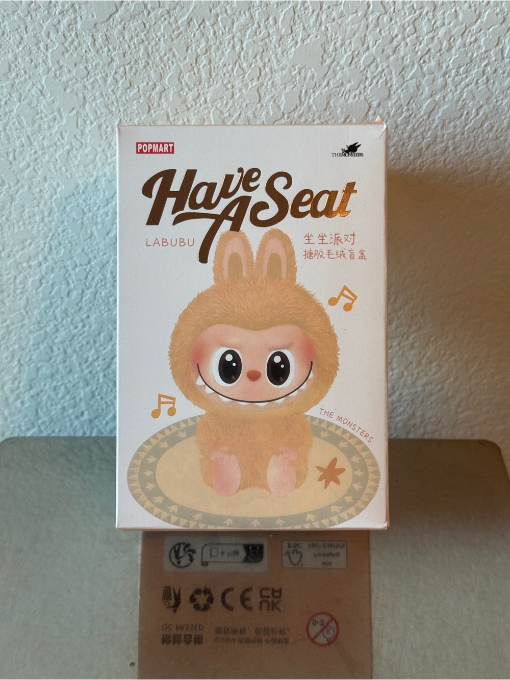 POP MART Labubu "Have A Seat" Plush - COPY